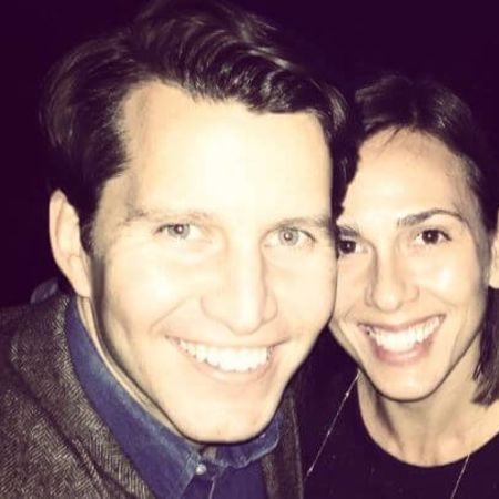 Kathleen Cain With Husband Will Cain on Valentine's Day of 2016